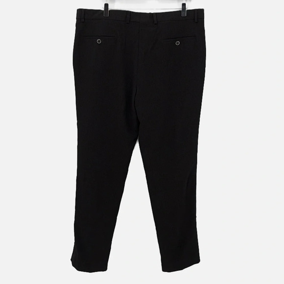 The Savile Row Hoxton Suit Pants in Black - NWOT - Size 38 Waist (Pants Only) - Picture 4 of 6